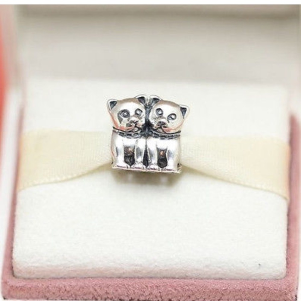 Authentic Pandora “Purrfect Together” Charm